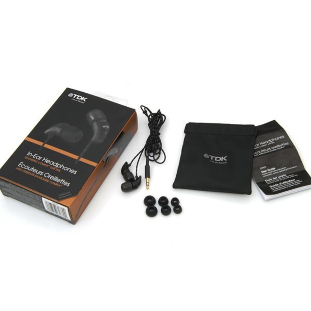 Наушники внутриканальные классические TDK EB900 Black