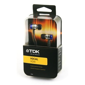 Наушники внутриканальные классические TDK EC40 Silver/Blue