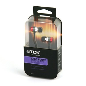 Наушники внутриканальные классические TDK EC42 Red/Steel