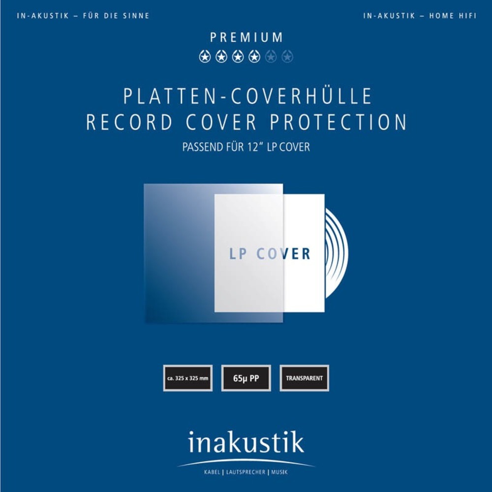 Антистатический конверт Inakustik 004528006 Record Cover Protection