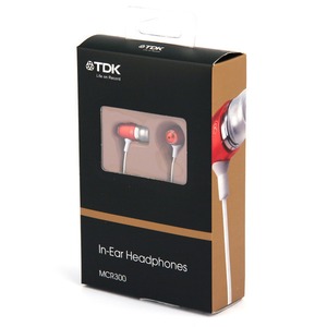 Наушники внутриканальные классические TDK SHP-MCR300 Red