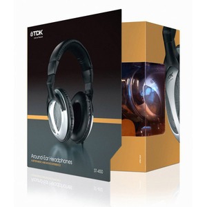 Наушники мониторные классические TDK ST450 Black/Silver