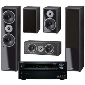 Домашний кинотеатр Onkyo TX-NR626 + Monitor Supreme Set 800 Piano Black
