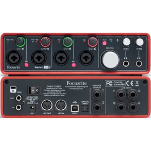 Внешняя звуковая карта с USB FOCUSRITE Scarlett 18i8