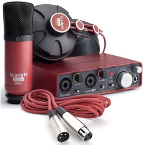 Комплект оборудования для звукозаписи FOCUSRITE Scarlett Studio
