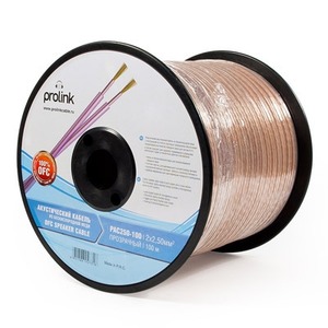 Кабель акустический с катушки двухжильный ProLink PAC250-100