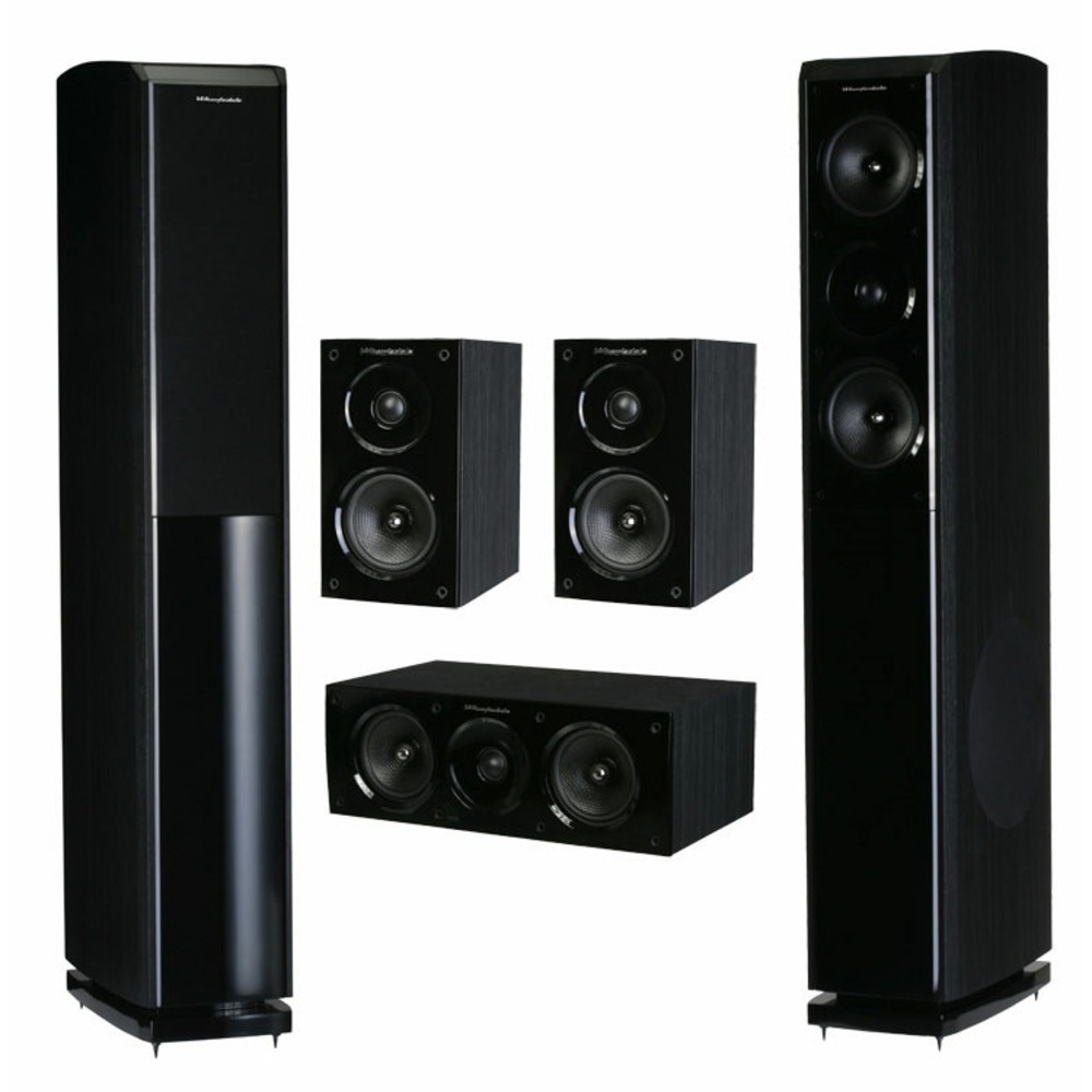 Комплект акустических систем Wharfedale Obsidian 600 Cinema Pack blackwood