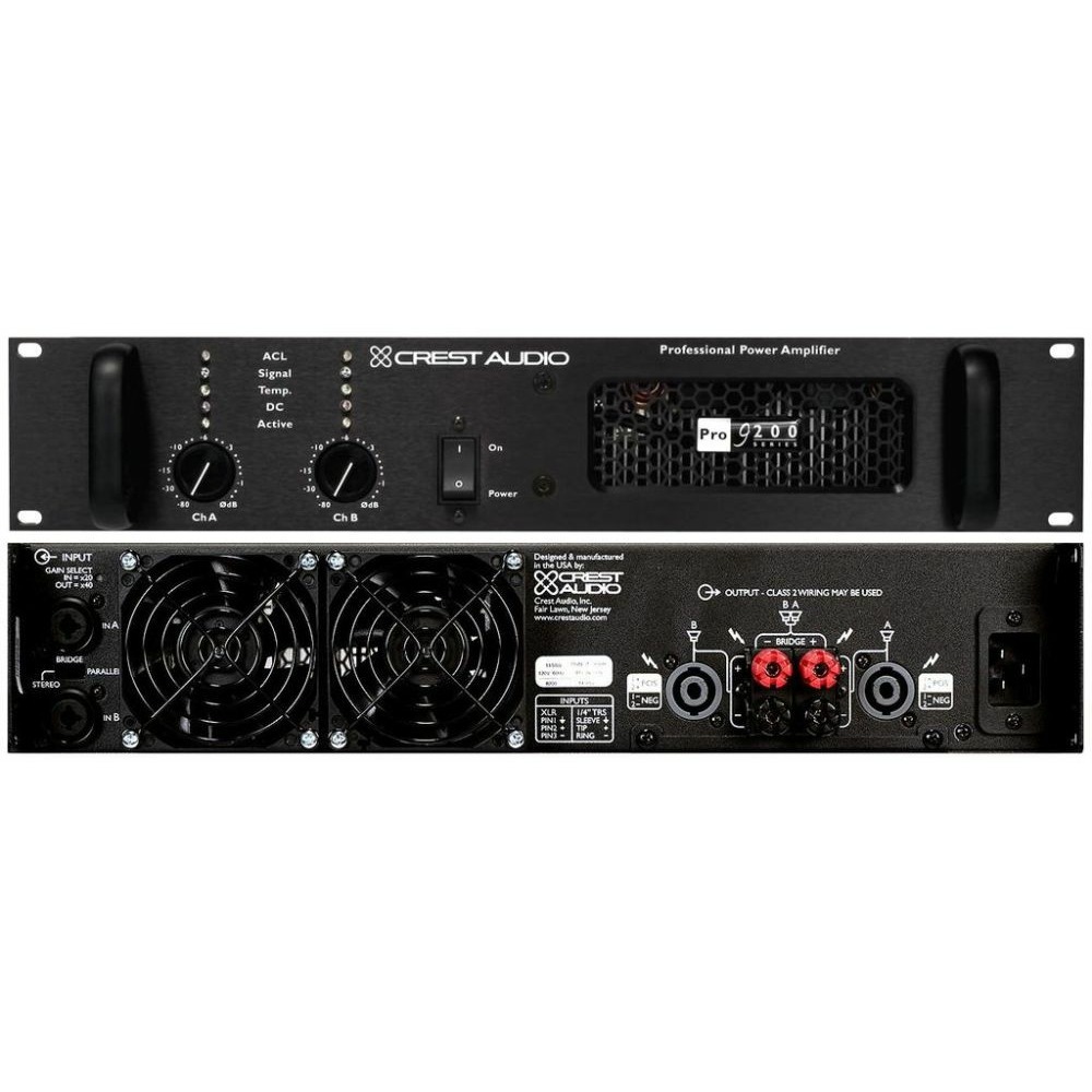 Усилитель мощности (концертный) CREST AUDIO Pro 9200