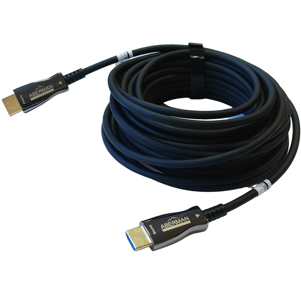 Активный гибридный кабель HDMI Aberman aHFC-4K-100 100.0m