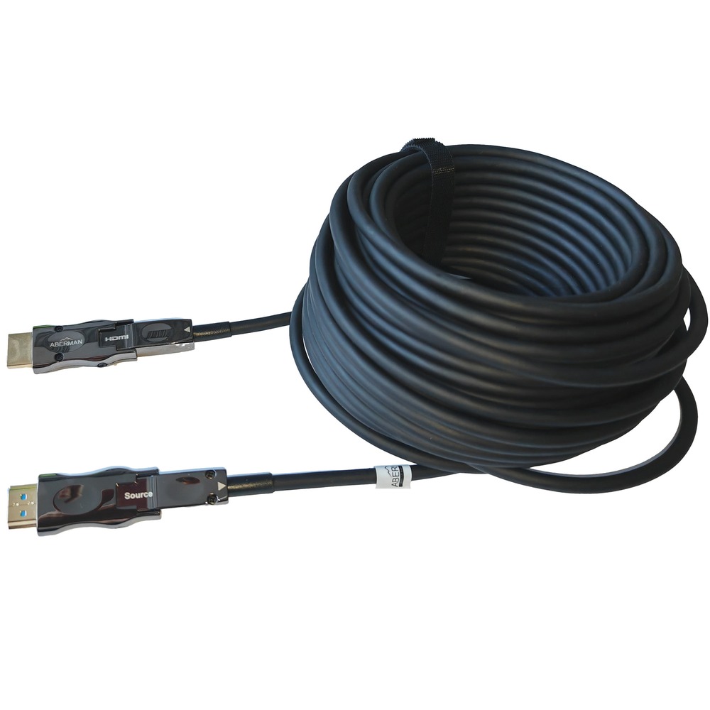 Активный гибридный кабель HDMI Aberman aHFC-8KD-15 15.0m