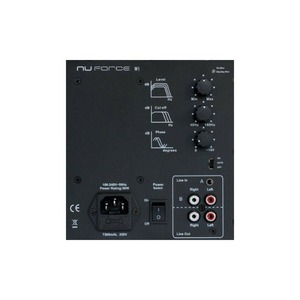 Фазоинверторный сабвуфер NuForce W-1. Red