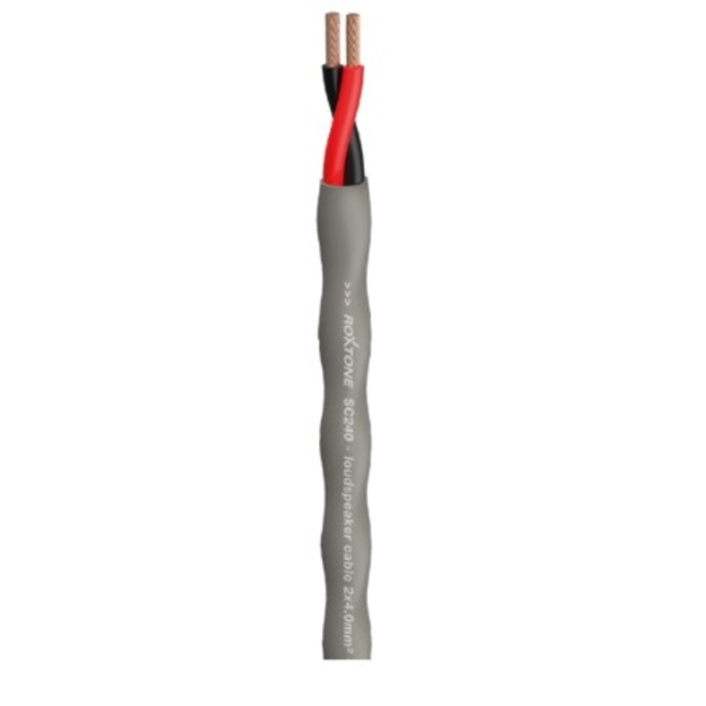 Кабель акустический на катушке Roxtone SC220L-LSZH/100 Grey 100.0m
