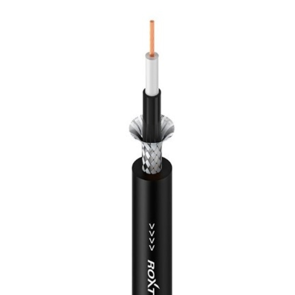 Кабель инструментальный Roxtone GCX150/100 Black 100.0m