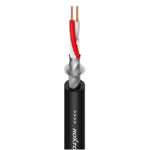 Кабель микрофонный на катушках Roxtone MC022L-LSZH/100 Black 100.0m