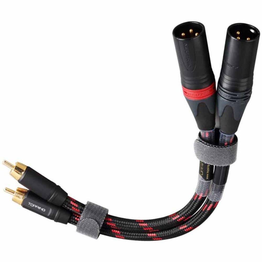 Кабель аудио 2xRCA - 2xXLR Topping TCRX1 0.25 m