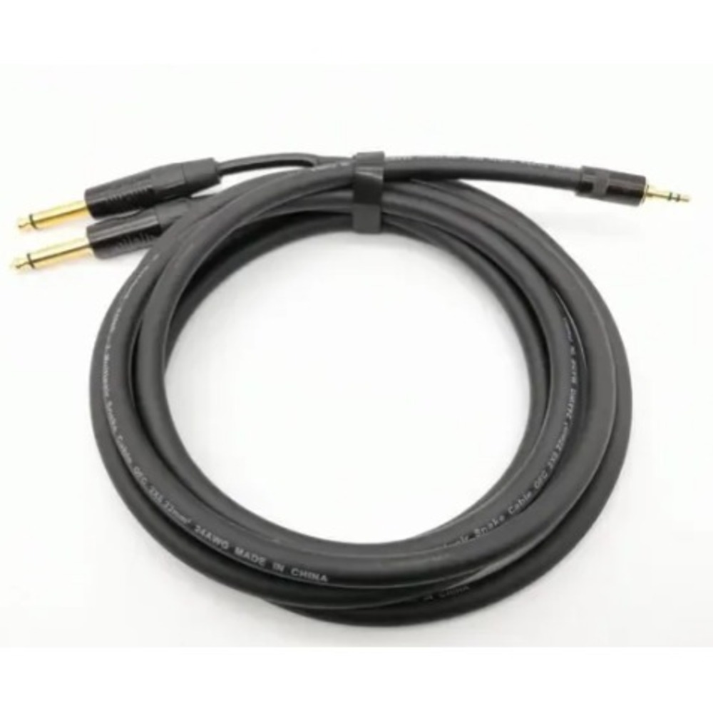 Кабель аудио 1xMini Jack - 2xJack ZZcable E52-3,5-2J-0700-0 7.0m