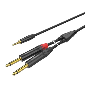 Кабель аудио 1xMini Jack - 1xJack Roxtone PACC280/3 3.0m