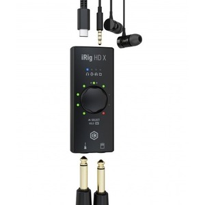 Внешняя звуковая карта с USB IK MULTIMEDIA iRig-HD-X