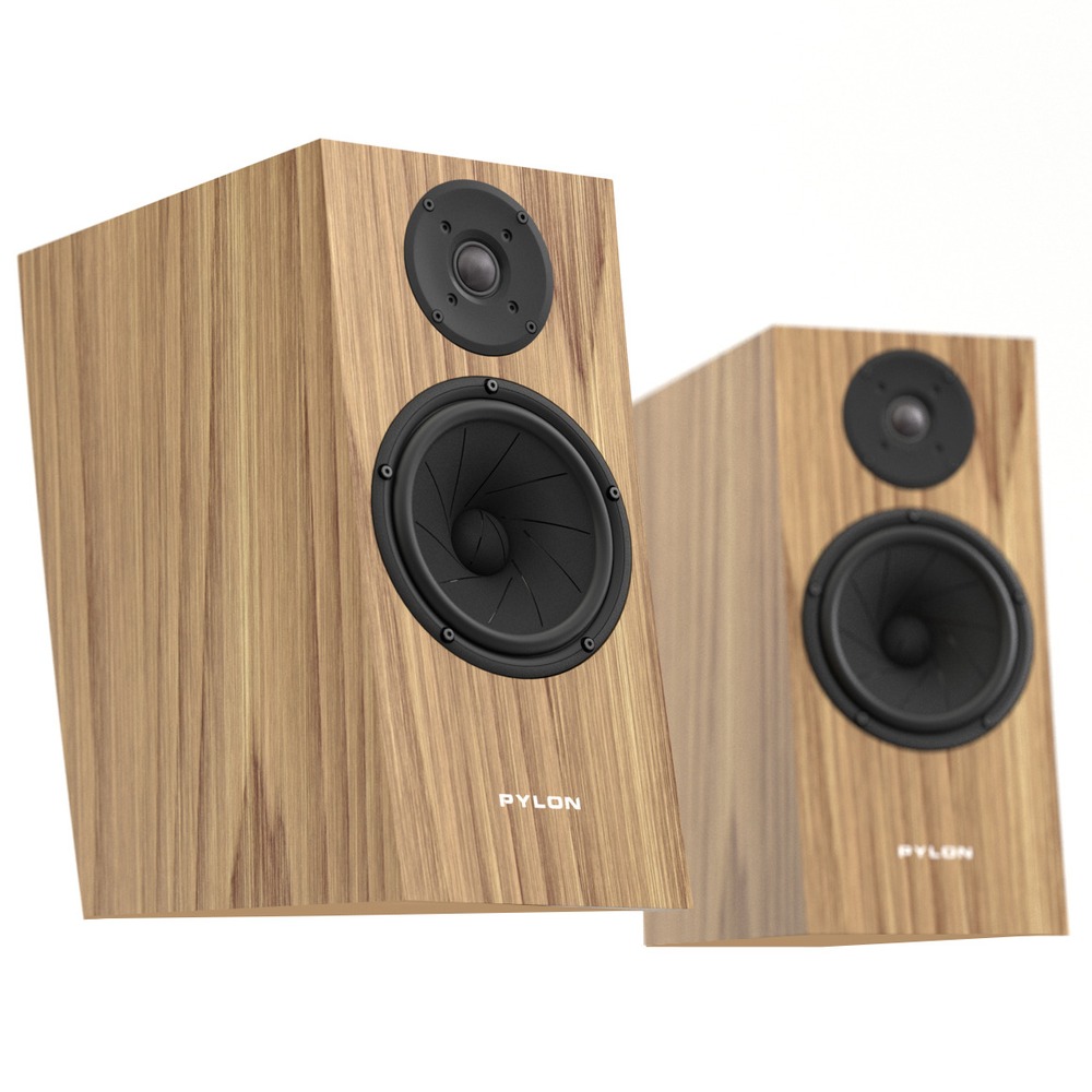 Полочная акустика Pylon Audio Jasper Monitor 18 ACTIVE Natural Veneer American Walnut