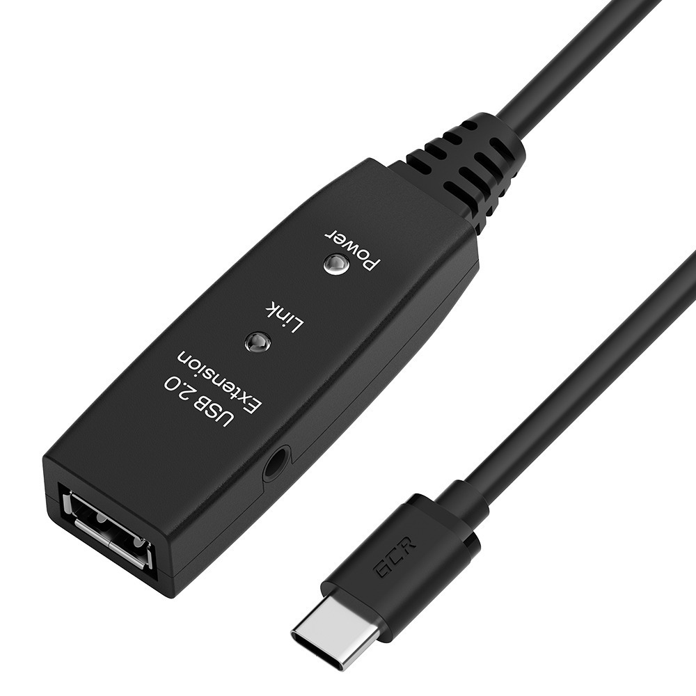 Удлинитель USB 2.0 Тип A - A Greenconnect GCR-55534 7.5m