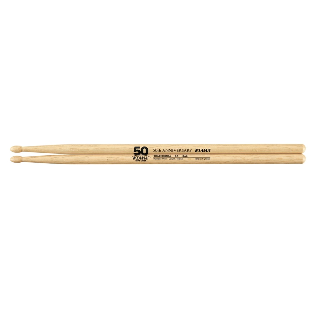 Палочки для барабана Tama 5A-50TH 50TH LIMITED DRUMSTICKS