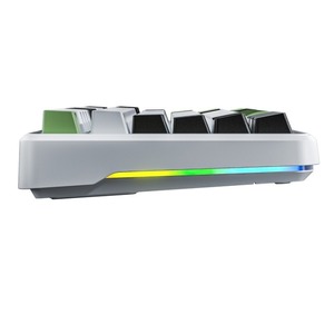 Клавиатура игровая AULA F87 3in1 (BT, 2.4 GHz, Wired) White-Black-Green