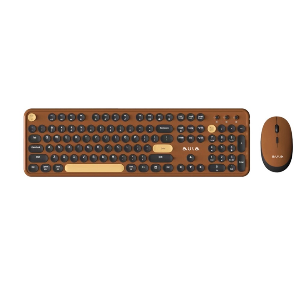 Клавиатура+Мышь игровая AULA AC306 Coffee-Black