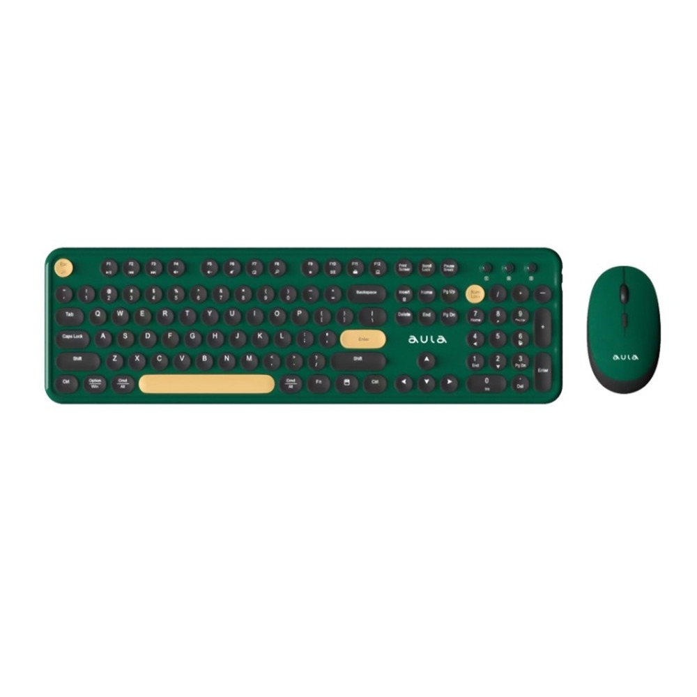 Клавиатура+Мышь игровая AULA AC306 Dark Green-Black