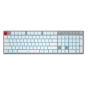 Клавиатура игровая AULA F2090 White