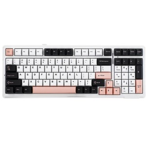 Клавиатура игровая AULA F99 White-Black-Pink