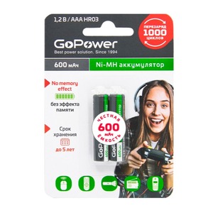 Аккумулятор GoPower 00-00015315