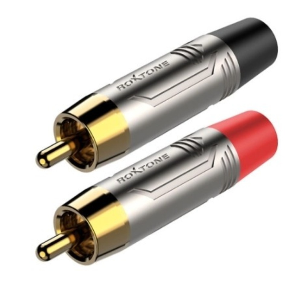 Разъем RCA (Комплект) Roxtone RF2CS-NG (2шт.)