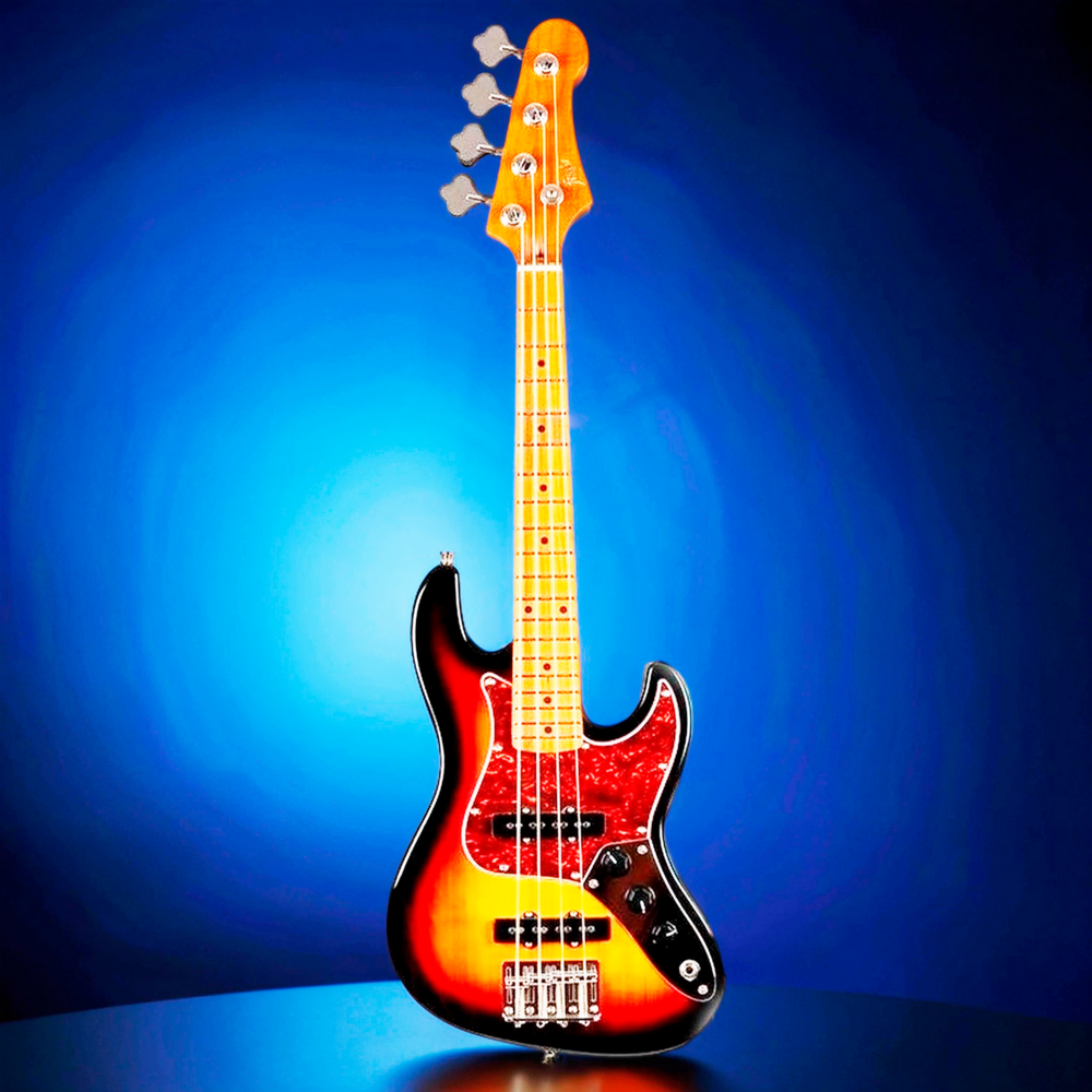 Бас-гитара уменьшенная Flight Mini JB SB