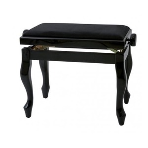 Банкетка для пианино Gewa Piano Bench Deluxe Classic Black Matt