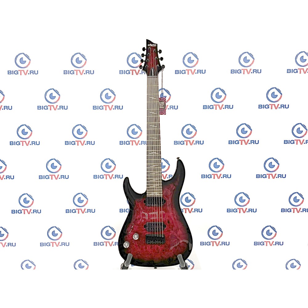 Гитара леворукая SCHECTER Omen Elite-7 L/H BCHB