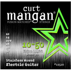 Струны для электрогитары CURT MANGAN Electric Stainless Steel 10-50