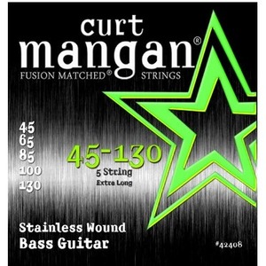 Струны для бас-гитары CURT MANGAN Stainless Bass Strings 45-130 5 String