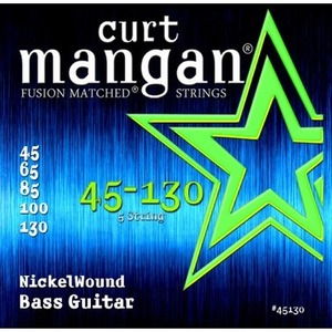 Струны для бас-гитары CURT MANGAN 45130 Nickel Wound 5-String