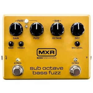 Гитарная педаль эффектов/ примочка DUNLOP M287 MXR Sub Octave Bass Fuzz