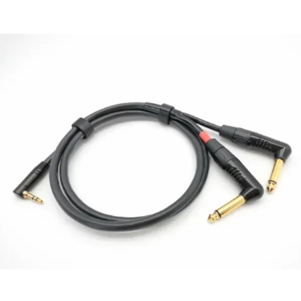 Кабель аудио 1xMini Jack - 2xJack ZZcable G57-3,5R-2JR-0100-0 1.0m