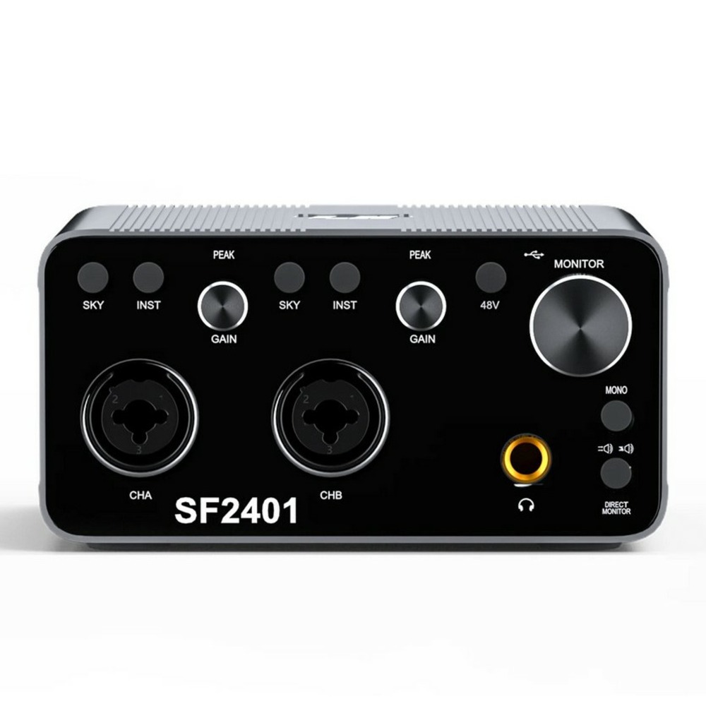 Внешняя звуковая карта с USB SimpleFly SF2401