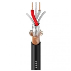 Кабель DMX с разьемами Roxtone DMX001L-LSZH/FRNC/100 Black 100.0m