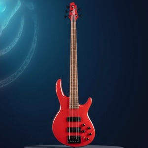 Бас-гитара Cort C5-Deluxe-CRD