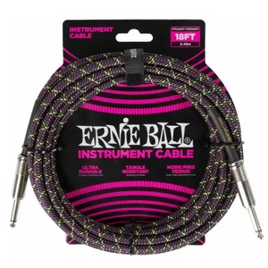 Кабель аудио 1xJack - 1xJack Ernie Ball 6431 5.49m