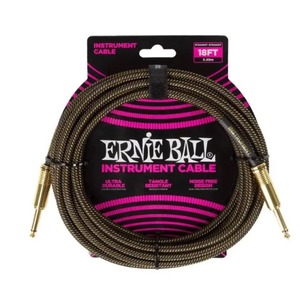 Кабель аудио 1xJack - 1xJack Ernie Ball 6432 5.49m