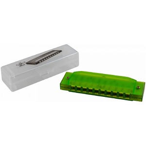 Губная гармошка Bee DF10A-3 GREEN