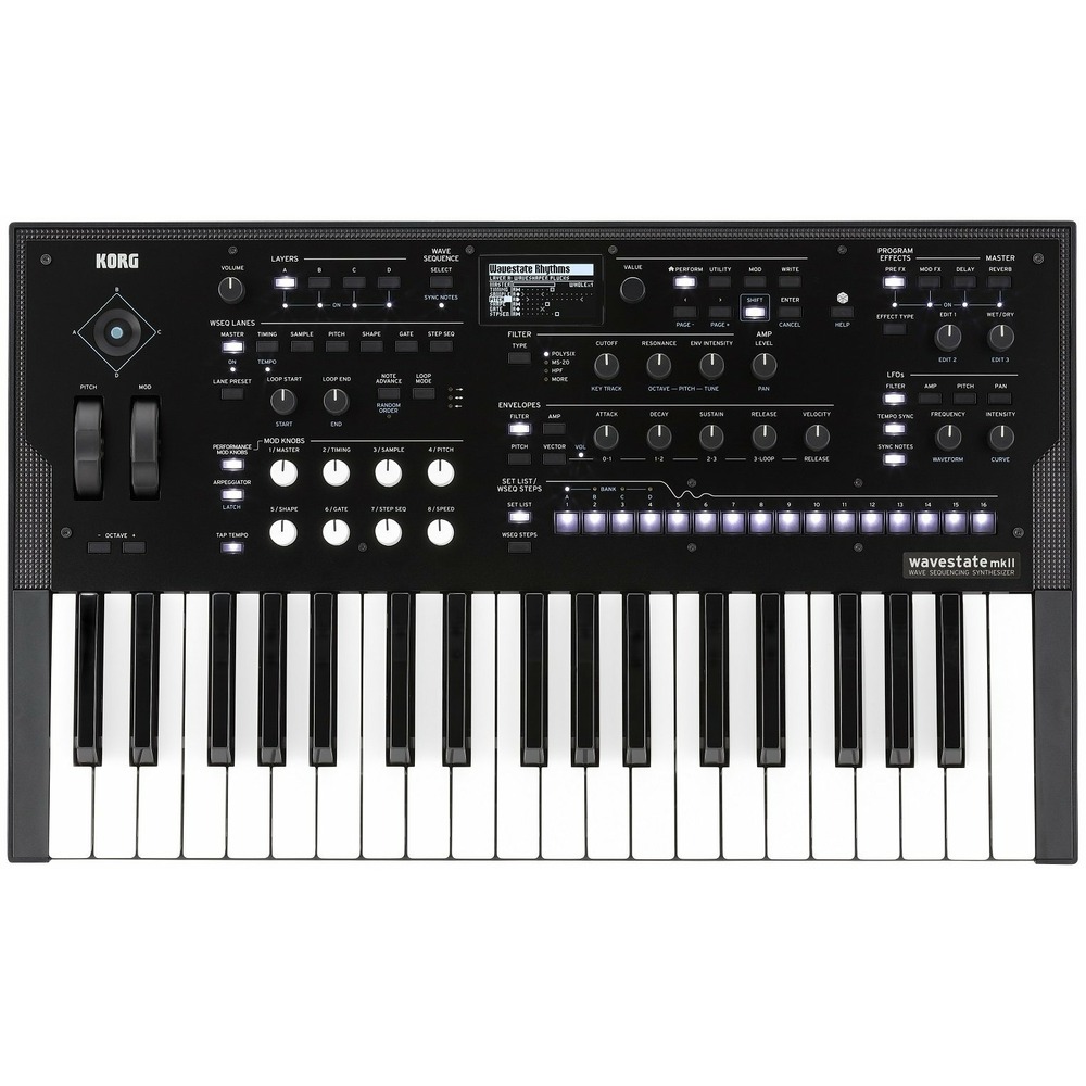 Цифровой синтезатор KORG WAVESTATE MKII
