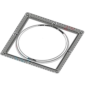 Аксессуар для встраиваемой акустики B&W Frame Plaster Kit 6SQ