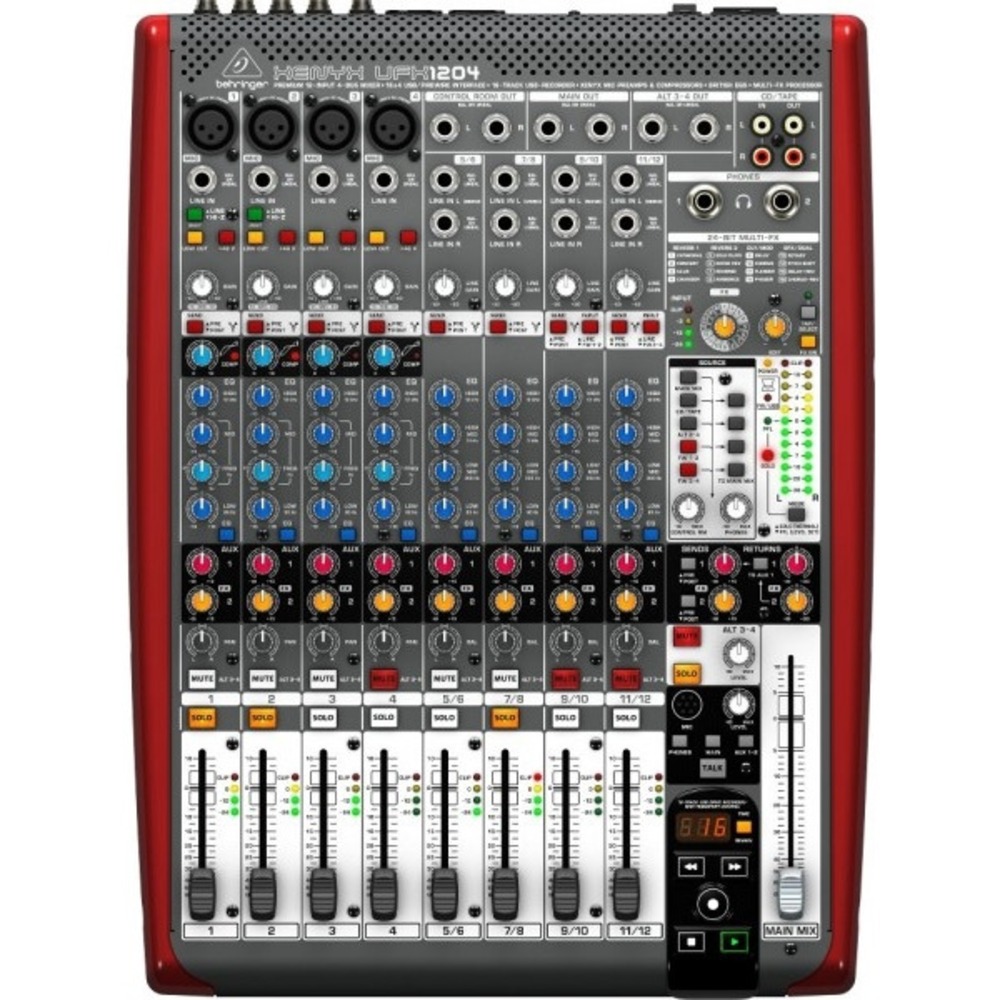 Аналоговый микшер Behringer XENYX UFX1204