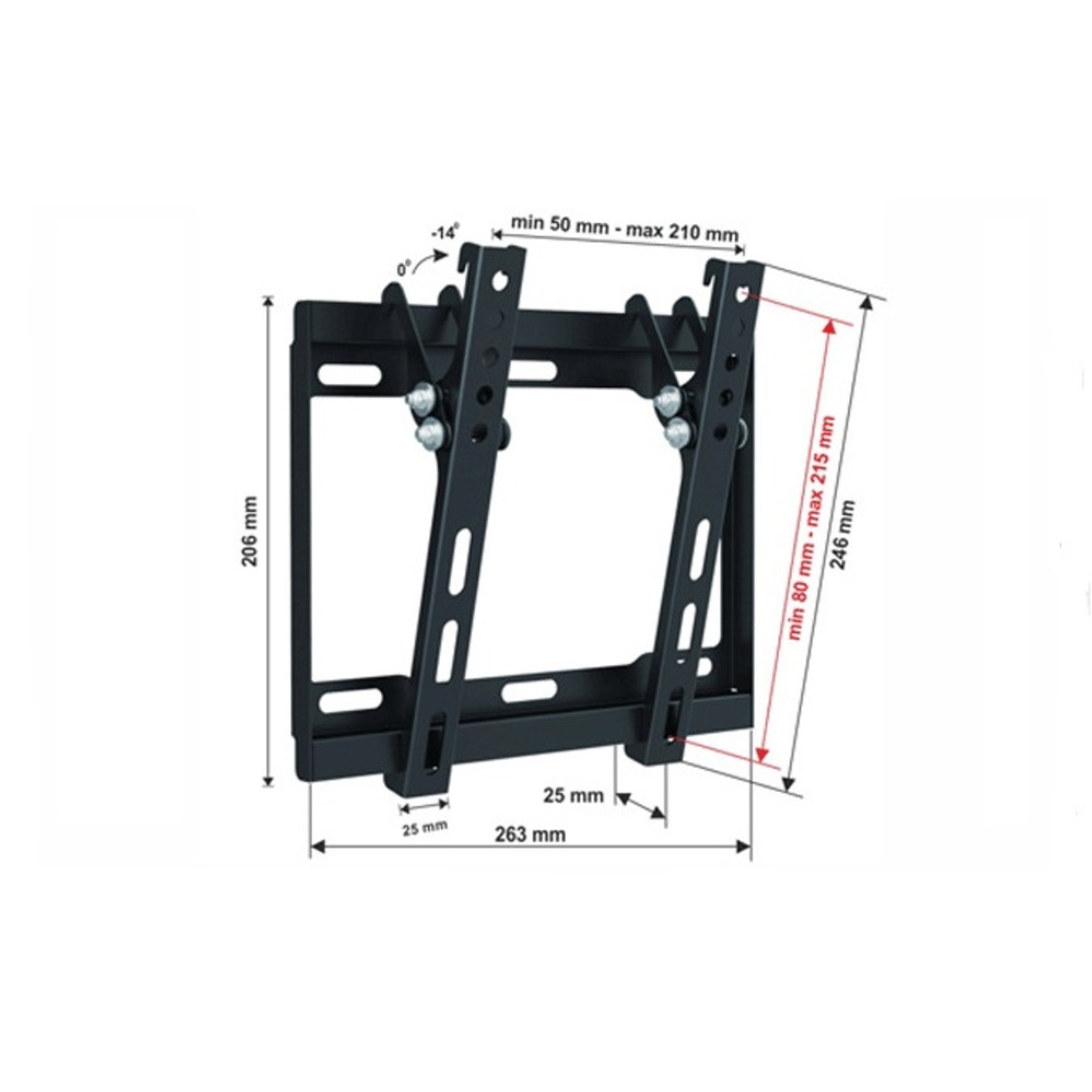 Кронштейн наклонный Aspect LED EASY-2